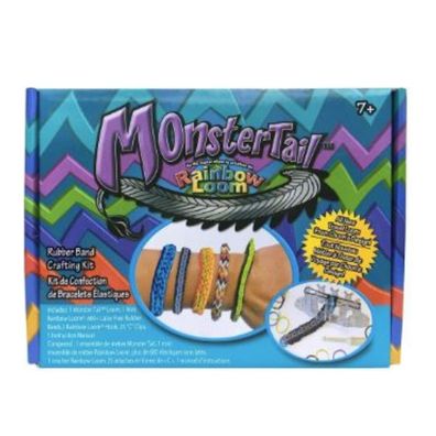 Rainbow Loom Starter Set Reise-Set Monster Tail Party Set Finger Loom 600 tlg