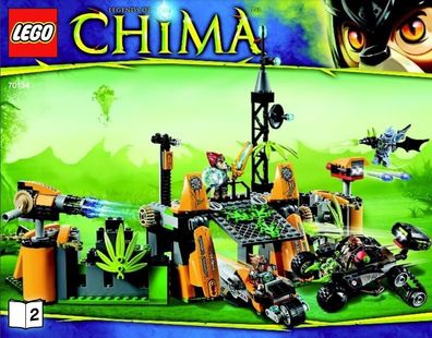 LEGO Legends OF CHIMA: Lavertus Lagerversteck Spielzeug Lego Set (70134)