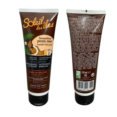 Bräuner Selbstbräuner Intensive Creme Monoi De Tahiti Insel-Duft 125 ml SPF 0