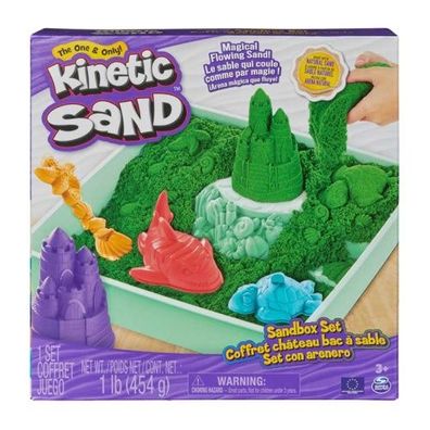 Spin Master Kinetic Sand Box Set Grün