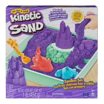 Spin Master Kinetic Sand Box Set Lila