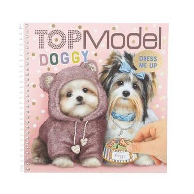 Depesche TOPModel Dress Me Up Stickerbuch DOGGY