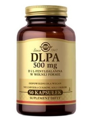 Solgar DLPA 500mg, 50 Kapseln - mentale Balance