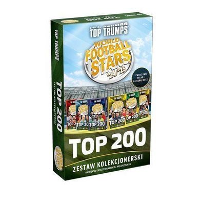 TOP TRUMPS Weltfußballstars Sammler 6er-Set