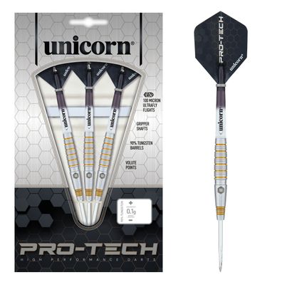 Unicorn Pro-Tech Style 2 Steel Darts, 1 Satz / 23 Gr