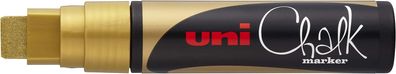 uni-ball PWE-17K OR Kreidemarker Chalk gold Keilspitze