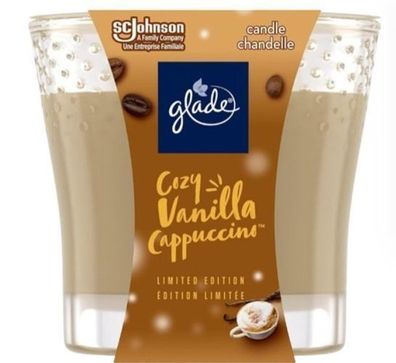 Glade Duftkerze Vanilla Cappuccino, 129g