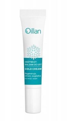 Oillan Cold Cream Lippenbalsam mit Ceramiden, 15 ml