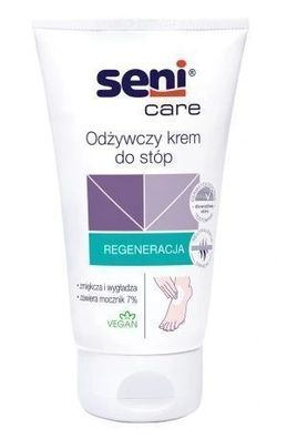 Seni Care Fußcreme, 100 ml, Regenerierend & Pflegend