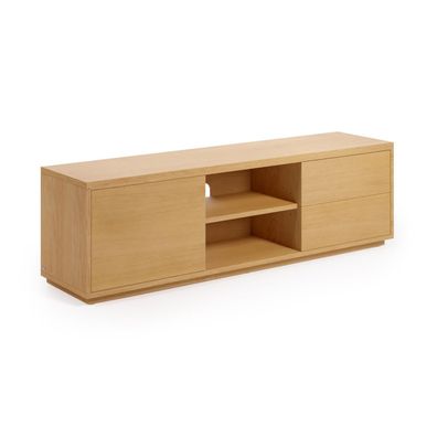 TV-Schrank Abilen 150 x 36 x 44 cm Eichenfurnier Kommode Schrank Wohnzimmer Neu