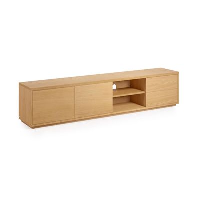 TV-Schrank Abilen 200 x 36 x 44 cm Eichenfurnier Kommode Schrank Wohnzimmer Neu