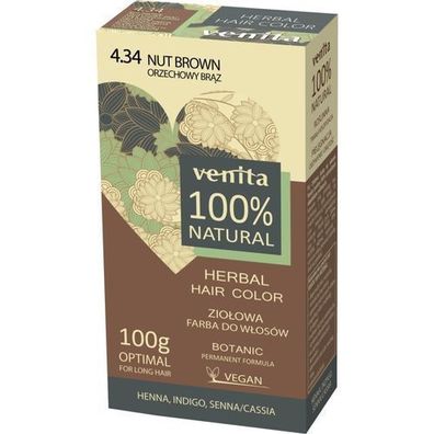 Venita Walnussbraun Haarfarbe, 100g