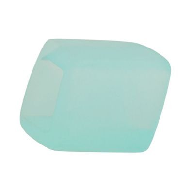 Tuchring Sechseck zartblau-transparent