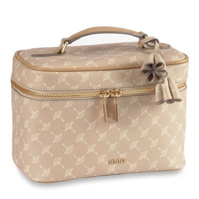 JOOP! Cortina 1.0 Flora WashBag, sesame, Damen