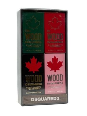 Dsquared2 Miniaturen Set 4 x 5 ml NEU OVP