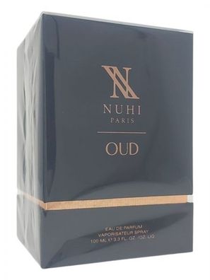 NUHI Paris Oud 100 ml Eau de Parfum Spray EdP NEU OVP