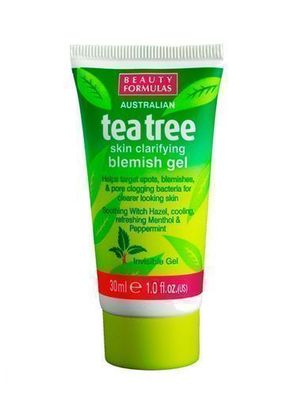 Beauty Formulas Teebaum Akne-Gel, 30 ml