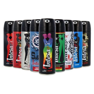 intesa unisex DREAM-SET 9 x 125ml deodorant spray