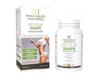 Noble Health, Get Slim Shape, 30 Kapseln