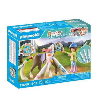 PLAYMOBIL® Kreativset mit Pferd und Stiften