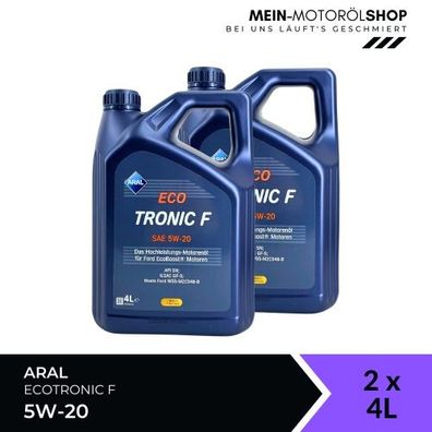 Aral EcoTronic F 5W-20 2x4 Liter