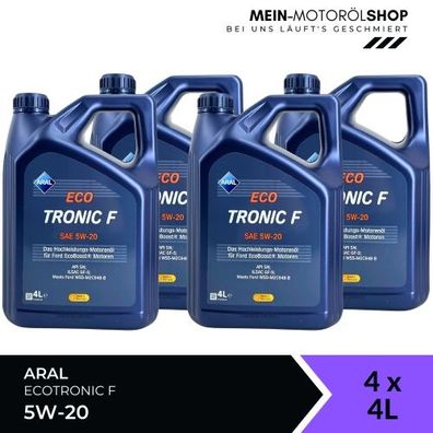 Aral EcoTronic F 5W-20 4x4 Liter