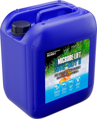 Microbe Lift Starterbakterien Nite-Out II 5 l lebende Starterbakterien Meer- und