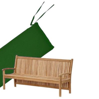 Bankauflage 150 cm x 50 cm für Gartenbank Pescara - grün