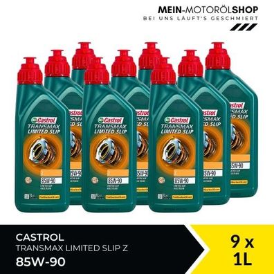 Castrol Transmax Limited Slip Z 85W-90 9x1 Liter