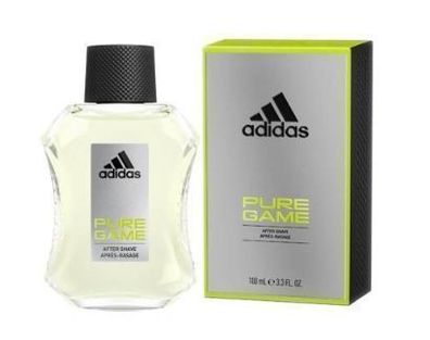 Adidas Pure Game Aftershave-Lotion, 100 ml - Erfrischende Duftkomposition