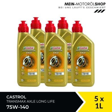 Castrol Transmax Axle Long Life 75W-140 5x1 Liter