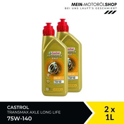 Castrol Transmax Axle Long Life 75W-140 2x1 Liter