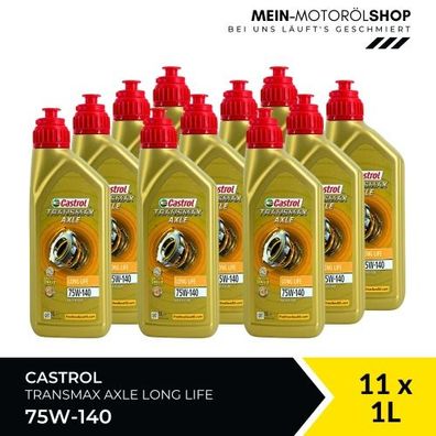 Castrol Transmax Axle Long Life 75W-140 11x1 Liter