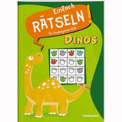 Tessloff Einfach rätseln! Für Kindergarten Kids - Dinos