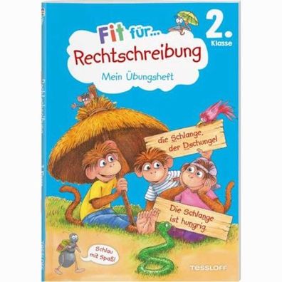 Tessloff Fit für Rechtschreibung Mein Übungsheft - 2. Klasse