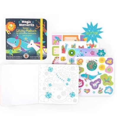 Trendhaus MAGIC Moments Weihnachts Stickermalbuch