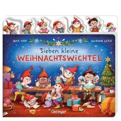 Oetinger Sieben kleine Weihnachtswichtel