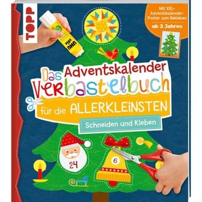 TOPP Verbastelbuch für die Allerkleinsten - Adventskalender