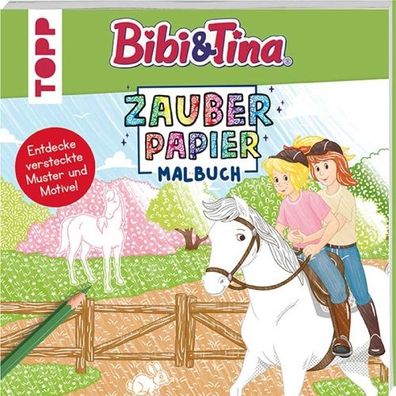 TOPP Zauberpapier Malbuch - Bibi & Tina