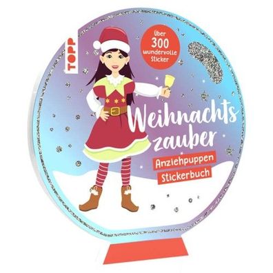 TOPP Anziehpuppen Stickerbuch - Weihnachtszauber