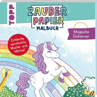 TOPP Zauberpapier Malbuch - Magische Einhörner