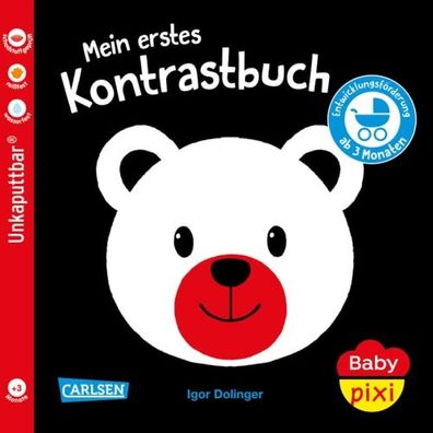 Carlsen Baby Pixi unkaputtbar - Mein erstes Kontrastbuch ab 3 Monaten #156