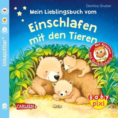 Carlsen Baby Pixi unkaputtbar - Mein Lieblingsbuch vom Einschlafen mit den Tieren #09