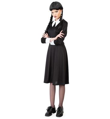 narrenwelt Kostüm Horror Wendy Halloween Mädchen Kleid 1tlg. Cosplay Teen