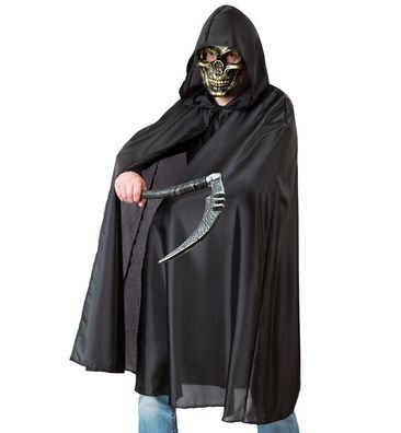 narrenwelt Cape Onyx Umhang Überwurf Vampir Dracula Halloween Unisex