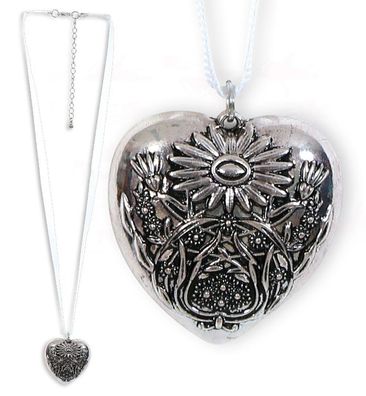 narrenwelt Kette Herz ca. 54 cm Dirndl Halskette Herzkette Bayern Gaudi Wiesn F