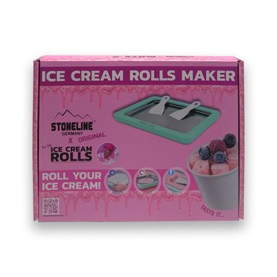 Stoneline Ice Cream Rolls Maker mint Eisplatte Hausgemachte Eiscreme Speiseeis