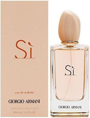 Giorgio Armani Si 100ml Eau De Toilette Neu