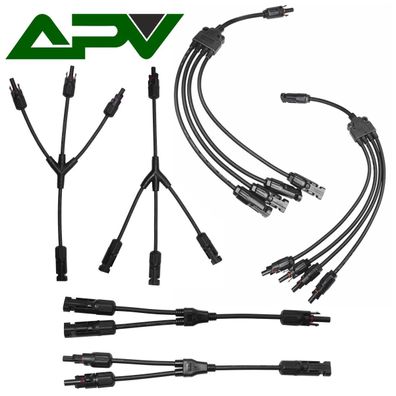 Y Solarstecker PV Verteiler Buchse für Solarpanel mit Kabel Adapter Solarkabel