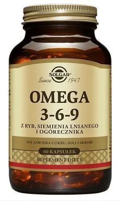 Solgar Omega 3-6-9 Kapseln - Essentielle Fettsäuren